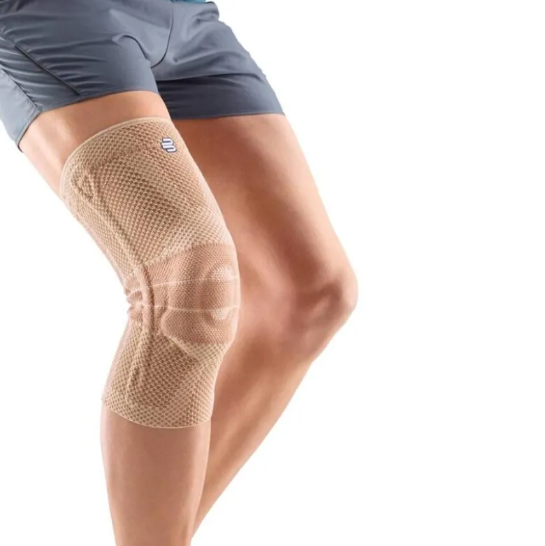 Kniebandage Bauerfeind GenuTrain mit Silikonrand
