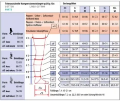 Kompressionsstrümpfe Compressana Cotton